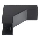 TMK-1720-EI-N - Esquinero Interior / PVC Autoxtinguible / Para Canaleta TMK-1720-N-CC / Color Negro