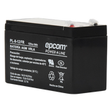 PL-9-12FR - Epcom Powerline Batería de Respaldo AGM-VRLA / 12 Vcc / 9 Ah PL-9-12FR