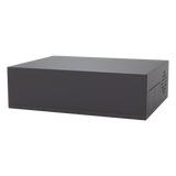 GAB-VID4 - Epcom Industrial Gabinete Metálico de Seguridad para DVR/NVR. Tamaño Max. de DVR/NVR: 440 x 177