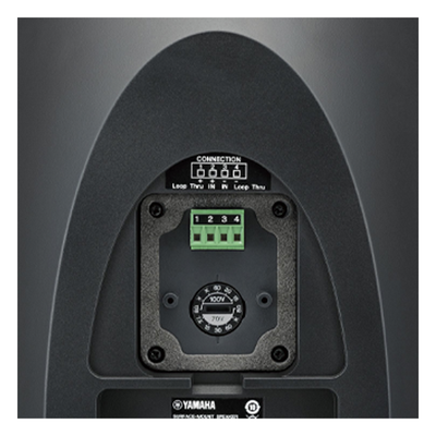 VXS8 - Altavoz de Montaje en Superficie / 2 Vías 8" / 90W RMS / 70V/100V / IP35 / Bass-Reflex
