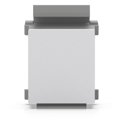 UACC-KEYSTONE-BLANK-INSERT - Insertos Ciegos Keystone / Snap-In / 24 Piezas / 16.3 x 14.6 x 18 mm (0.64 x 0.57 x 0.7") / ABS Retardante a la Flama
