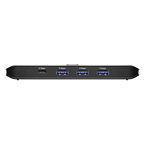 US5324 - Switch Compartido USB 3.2 Gen 1 2x4 | Tipo de Host A+C | 5 Gbps | Botón Integrado | Selector Remoto | Diseño Compacto | InstaSync