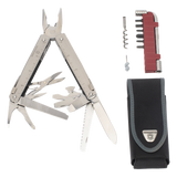 3.0338.N - Navaja Victorinox Multiherramienta con 37 funciones. Incluye Funda de Nailon y Accesorio Bit