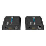 TT473KVM - Extensor KVM HDMI / 4K 60 Hz / 120 m (393.7 ft) con CAT6 / 18 Gbps / HDCP 2.2 / Latencia 120-170 ms / IPColor Stream / Matriz 256x256