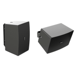 WM-6D-BK - Altavoz de Pared PoE Dante / 6.5 pulgadas / 2 Vías / PoE++ 30W Pico / DSP Integrado / Mixer 2 Canales / VESA 75 mm / UL1480A / 0.54 ft (6.5 in)