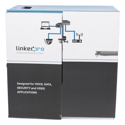 EP-CAT-5E-R2 - LinkedPRO EP-CAT-5E-R2 cable de red Gris 305 m Cat5e U/UTP (UTP)