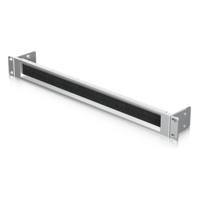 UACC-RACK-PANEL-BRUSH-1U - Panel de Cepillo para Rack / 1U / 19 Pulgadas / Aluminio y Acero SPCC / Abertura 400 × 24 mm (15.75 × 0.94')
