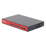 WI-PMS310GF-UPS-PLUS - Switch Administrable Capa 2 / 8 Puertos PoE Gigabit / 2 SFP / Respaldo Solar 500 W / Protección 6 kV / 20 Gbps