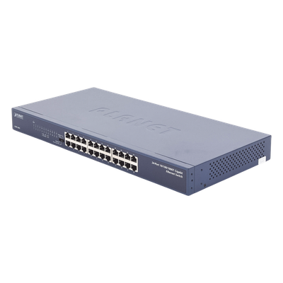 GSW-2401 - PLANET GSW-2401 switch No administrado Gigabit Ethernet (10/100/1000) 1U Azul