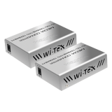 WIMC101G - Convertidor de Medios / Alcance 20 km / 1 Puerto SC/UPC 1000 Mbps / 1 Puerto RJ45 1000 Mbps / Longitud de Onda Tx 1310nm Rx 1550nm / Par A y B