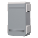WI-IOTBOX02 - Gabinete Exterior IP55 / Acero SPCC 680 x 480 x 315 mm / Rieles DIN / 4 Placas Laterales / Microswitch