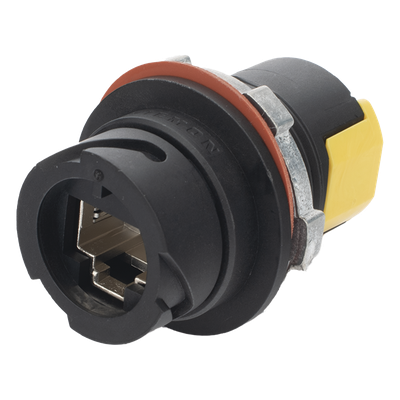 XG2-Z6AS - Conector Industrial Cat6A / Blindado / IP66/IP67 / Exterior / -25°C a 85°C / Terminación Rápida