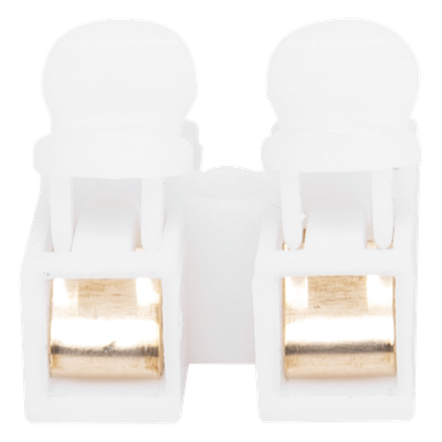 PCON2 - Conector Push / 2 Contactos / 250V / 10A / -40°C a 100°C / Cables 0.5-3.5 mm² / Material Antiflama