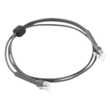UC-PATCH-1M-RJ45-BK - Cable Ethernet Patch / Cat6 / 1 m (3.28 ft) / RJ45 Flexible / Diámetro Ultrafino / Color Negro
