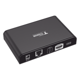 TT-383-PRO-4.0-RX - Receptor Compatible para Kits TT-383PRO4.0 / Resolución 1080P@60Hz / Cat 5e/6 / Distancia de 120 m / Control IR / Protocolo HDbitT / Compatible con Switch Gigabit .