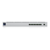 USW-MISSION-CRITICAL - Switch PoE Administrable / 8 Puertos PoE+ y PoE++ / 120 W Totales / Batería UPS 368 Wh / 2 Salidas AC 230 V / Rack 1U