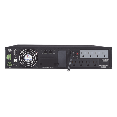 OL1000RTXL2U - CyberPower OL1000RTXL2U sistema de alimentación ininterrumpida (UPS) Doble conversión (en línea) 1 kVA 900 W 8 salidas AC