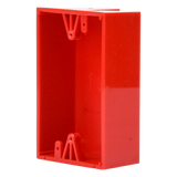 KIT-71100A-R - Caja trasera de montaje color rojo para estaciones de parada STOPPER
