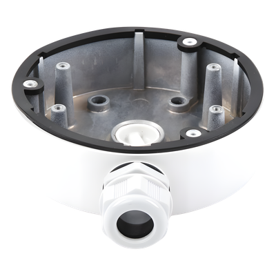 DS-1280ZJ-DM18 - Hikvision Caja de Conexiones para Mini Domo IP / Aluminio / IP66 DS-1280ZJ-DM18