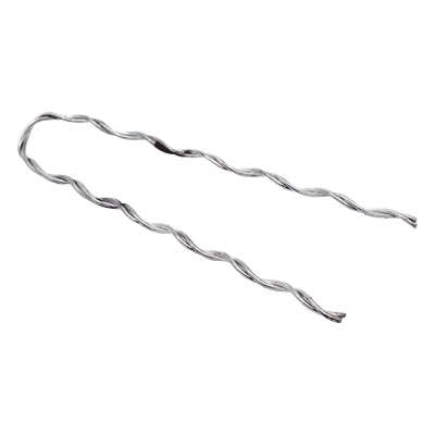 2002505MX - Remate Preformado para Fibra Óptica Mini Figura 8, Span 80 m, para mensajero de acero con diámetro Φ 1.6  mm - 1/16"