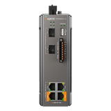 SP3006FM-L2 - Wi-Tek Switch Industrial Administrable / 4 Puertos PoE Gigabit / 2 Puertos SFP 2.5Gbps