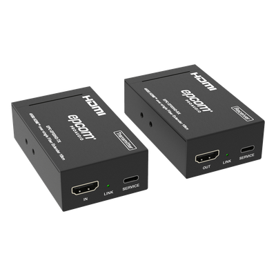 EPC-EF03HD - Extensor HDMI sobre Fibra Óptica | Resolución 4K2K@60Hz | Monomodo | 4:4:4 | Ancho de Banda 18 Gbps | Distancia hasta 10 km | HDCP 2.2 | HDR10+ Dolby Vision | Audio 7.1CH