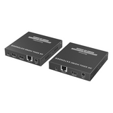 TT-582 - Extensor HDMI / 4K @60Hz / 120 m (393.7 ft) / HDMI 2.0 / HDCP 2.2 / IR Bidireccional / Loop Out