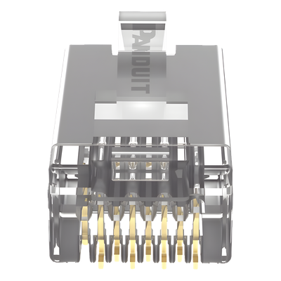 MPS588-C - Panduit Plug RJ45 Cat5e Blindado / 50μ Oro / 24-26 AWG MPS588-C