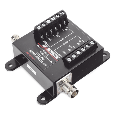 T-CCTV-PTZ - Transtector Protector CCTV PTZ / SASD / 12-24V + Coaxial BNC + RS-232/422/485 T-CCTV-PTZ