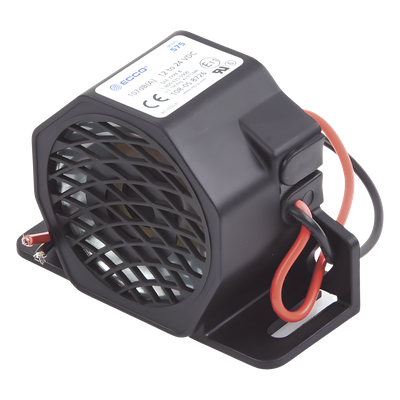 X-575 - Alarma de Reversa Vehicular / 107 dBA / 12-24 VDC / Sensor de Ruido Ambiental / Nylon Reforzado con Fibra de Vidrio / -40 °F a 185 °F (-40 °C a 85 °C)