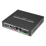 TTMOIPARX - Receptor de Audio sobre IP / PCM 2.0 / Transmisión 120 m (393.7 ft) / Matriz 256x256 / Múltiples Interfaces Analógicas / Protección ESD / Bajo Consumo ≤2 W