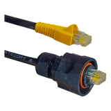 XC6-03-B05T - Patch Cord Industrial / Cat6 / UTP / 0.91 m (3 ft) / TPE Ignífugo / -40 a 75°C / UL CM/CMX / Negro