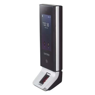 XS2OAPB - Terminal de Control de Acceso / Multitecnología / Huella / RFID Mifare / Bluetooth / Pantalla Táctil 4' / IP65 / PoE