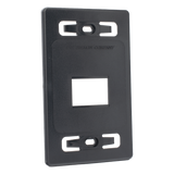 MX-FP-S-02-01 - Siemon Placa de Pared Modular / 2 Salidas / Compatible Z-MAX Blindados MX-FP-S-02-01