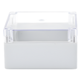 TXG-01-5 - Gabinete Plástico para Exterior / IP65 / IK07 / 160 x 160 x 90 mm / Tapa Transparente / ABS 3 mm / -20 a 60 °C