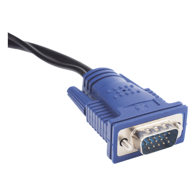KVM-KC1-3 - PLANET KVM-KC1-3 cable para video, teclado y ratón (kvm) Negro, Azul 3 m