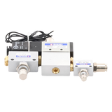 XB-275-AIR-VLV - Electroválvula Industrial / 24 VDC / Presión 2-8 kgf/cm² / Aluminio / -10 a 60 °C / Aire Comprimido