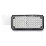 XLTE295RW - Luz de Advertencia LED / 7x3" / Bicolor Rojo/Claro / 66 LEDs / 12 VCC / 10 Patrones de Destello / Montaje Permanente