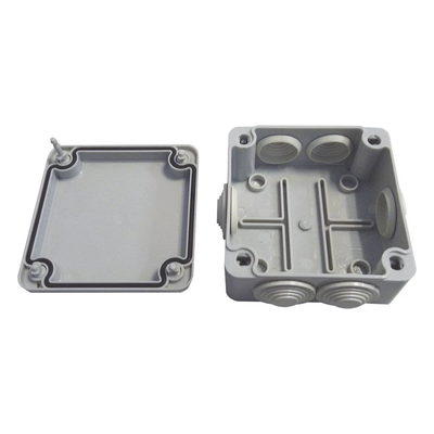 TH-CJE - Caja Estanca / IP55 / IK08 / 6 Entradas 3/4' / 100x100x50 mm (3.94x3.94x1.97') / ABS Gris