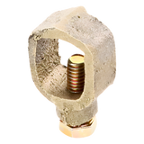 TG-SC - Conector de Tierra Física / Varilla hasta 3/4" / Cable 1/0 AWG / Bronce / Baja Resistencia Eléctrica / Jaula de Faraday