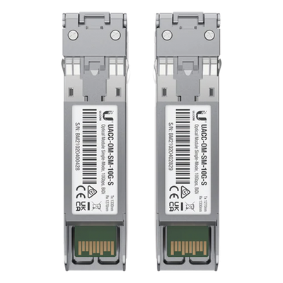 UACC-OM-SM-10G-S-2 - Ubiquiti UACC-OM-SM-10G-S-2 red modulo transceptor Fibra óptica 10000 Mbit/s