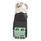 TT-RG-17 - Adaptador BNC Macho / Terminales Tornillo / 75 Ohm / Cables AWG 26-14 / RG-59 / RG-6
