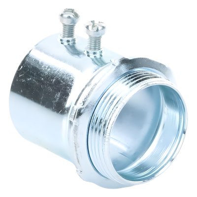HUB-2006 - Raco Conector para Pared Delgada / Tornillo de Fijación / Acero HUB-2006