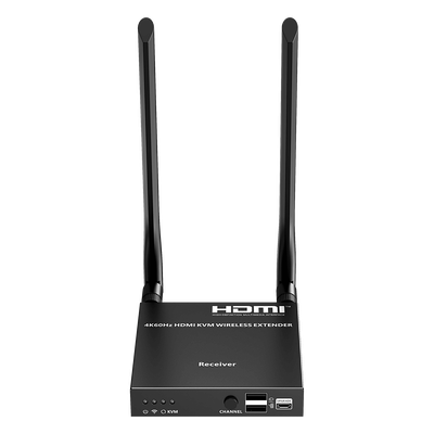 TT699KVMV2.0RX - Extensor HDMI Inalámbrico / 4K@60Hz / Receptor Adicional / Banda 5G / Alcance 50 m (164 ft) / Control KVM / Transferencia IR
