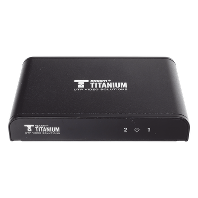TT-312-V2.0 - Divisor (Splitter) HDMI 4K de 1 entrada a 2 salidas / Soporta 4K×2K / HDMI 2.0 /  HDCP 2.2 / HDMI 3D / Longitud del cable de Entrada ≤30m, Salida ≤25m / Divide 1 Entrada de video HDMI  a 2 Salidas de Video HDMI (Simultaneas).