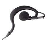 TXEHK - Micrófono-Audífono Profesional / Gancho Ajustable Tipo G / PTT de Solapa / Compatible Kenwood y TXPRO / Cable Kevlar Reforzado