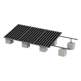 VEKTOR8R - Kit de Montaje Fotovoltaico / 4 Módulos 30-35 mm / Riel No.8 / Viento 136 km/h (84.5 mph) / Inclinación 20° a 45° / Longitud 5400 mm (17.7 ft)