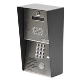 1802-082 - Audioportero Telefónico DKS Para 600 números Telefónicos / Control Para 2 Puertas / Gabinete Para Sobreponer/ Marcación a 16 Digitos / Linea Análoga o Digital