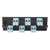 FAP6WAQDLCZ - Panduit Placa Acopladora de Fibra Óptica / 12 Fibras OM3/OM4 / 6 Conectores LC Dúplex