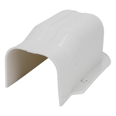 TH-ACKIT-TP - Terminal a pared / 4 canales / PVC rígido blanco / -20°C a 75°C / 3.28 pies por canaleta